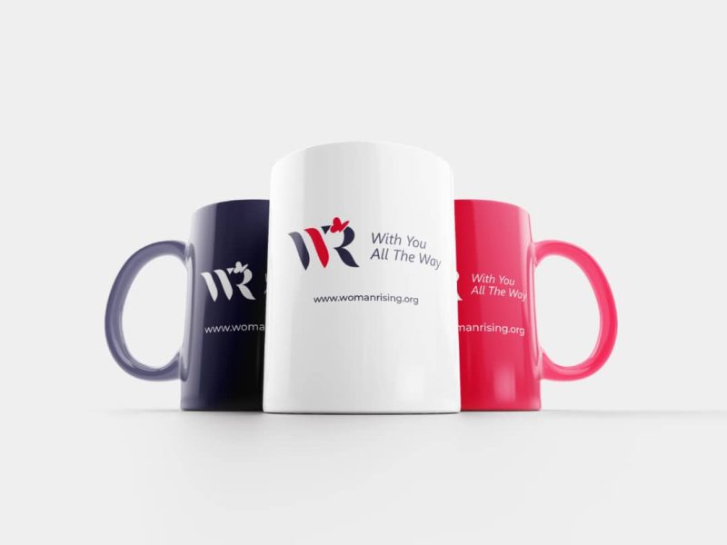 WomanRising Drinking Mugs